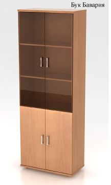  КМ2 Монолит (ШМ44+ДМ41х2+ДМ43х2+ФС02*2) Шкаф высокий 744х390х2046